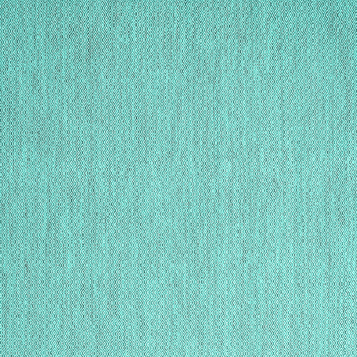 Square Abstract Turquoise Contemporary Rug, con2135turq