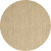 Round Machine Washable Abstract Brown Contemporary Rug, wshcon2135brn