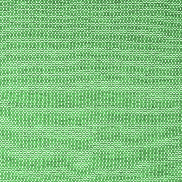 Square Abstract Emerald Green Contemporary Rug, con2136emgrn