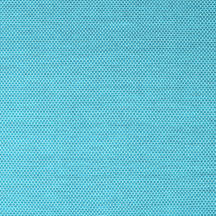 Square Abstract Light Blue Contemporary Rug, con2136lblu