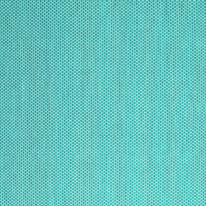 Square Abstract Turquoise Contemporary Rug, con2136turq