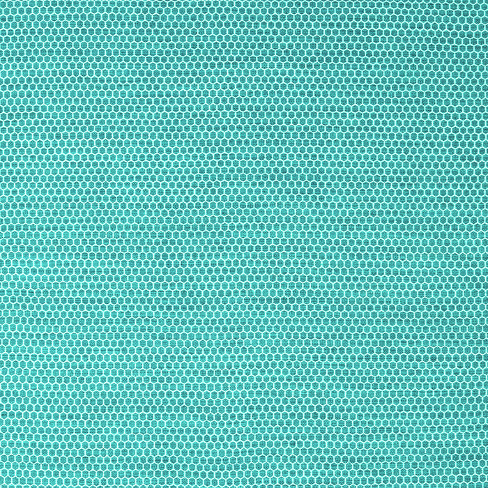 Machine Washable Abstract Turquoise Contemporary Area Rugs, wshcon2136turq