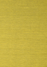 Abstract Yellow Contemporary Rug, con2136yw