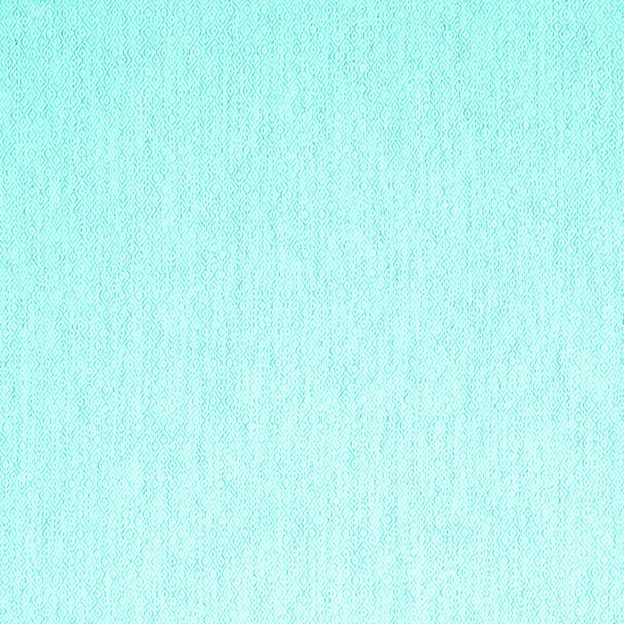 Square Machine Washable Solid Turquoise Modern Area Rugs, wshcon2137turq