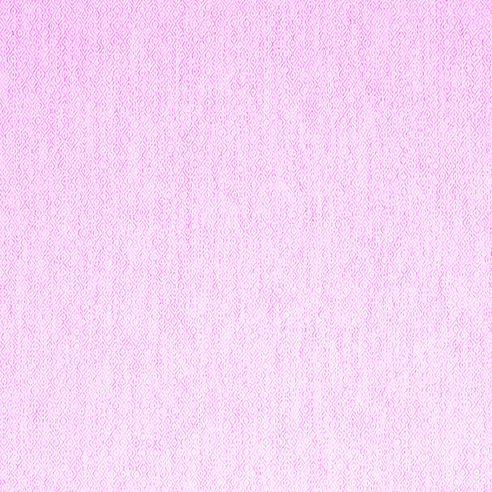 Square Machine Washable Solid Pink Modern Rug, wshcon2137pnk