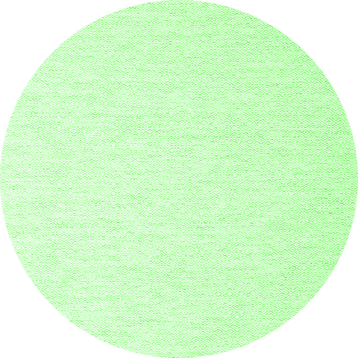 Square Solid Green Modern Rug, con2137grn