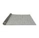 Thickness of Contemporary Gray Modern Rug, con2138