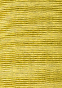 Abstract Yellow Contemporary Rug, con2138yw