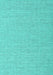 Machine Washable Abstract Turquoise Contemporary Area Rugs, wshcon2138turq