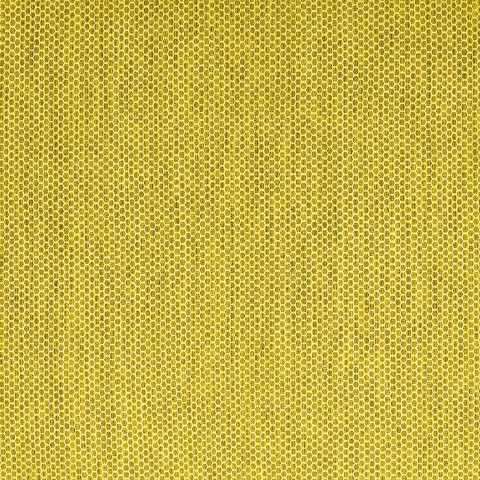 Square Machine Washable Abstract Yellow Contemporary Rug, wshcon2138yw