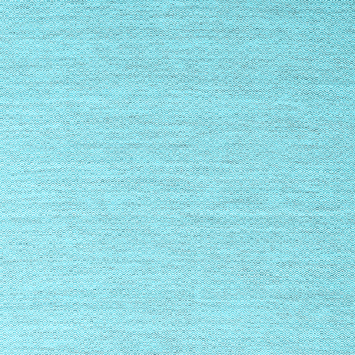 Square Abstract Light Blue Contemporary Rug, con2139lblu
