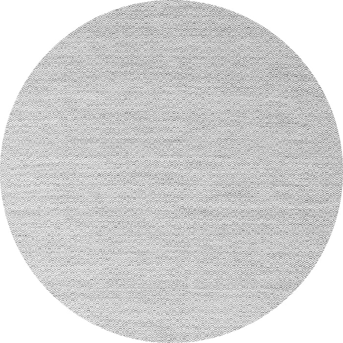 Square Abstract Gray Contemporary Rug, con2139gry