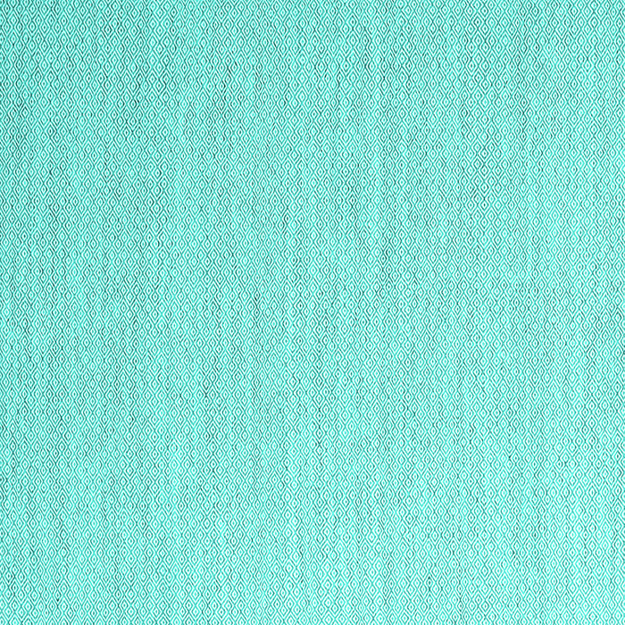 Square Abstract Turquoise Contemporary Rug, con2139turq