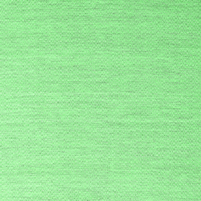 Round Machine Washable Abstract Green Contemporary Area Rugs, wshcon2139grn