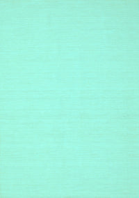 Abstract Light Blue Contemporary Rug, con213lblu