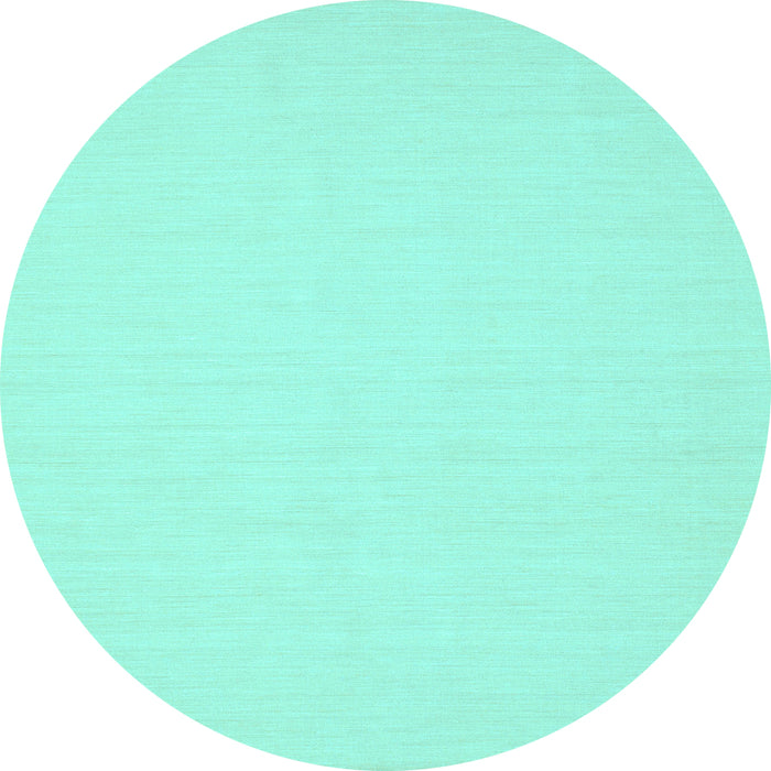 Round Machine Washable Abstract Light Blue Contemporary Rug, wshcon213lblu