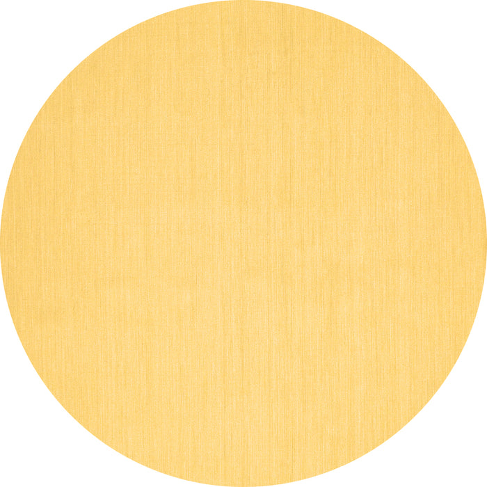 Round Machine Washable Abstract Brown Contemporary Rug, wshcon213brn