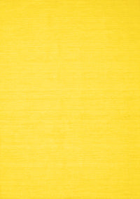 Abstract Yellow Contemporary Rug, con213yw