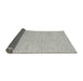 Thickness of Contemporary Platinum Gray Modern Rug, con2140