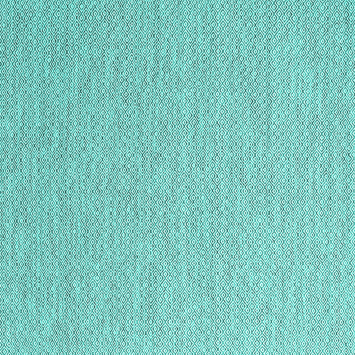 Square Abstract Turquoise Contemporary Rug, con2140turq