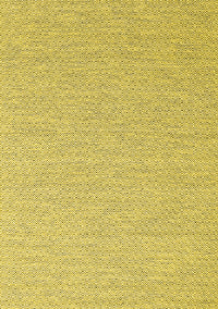 Abstract Yellow Contemporary Rug, con2140yw