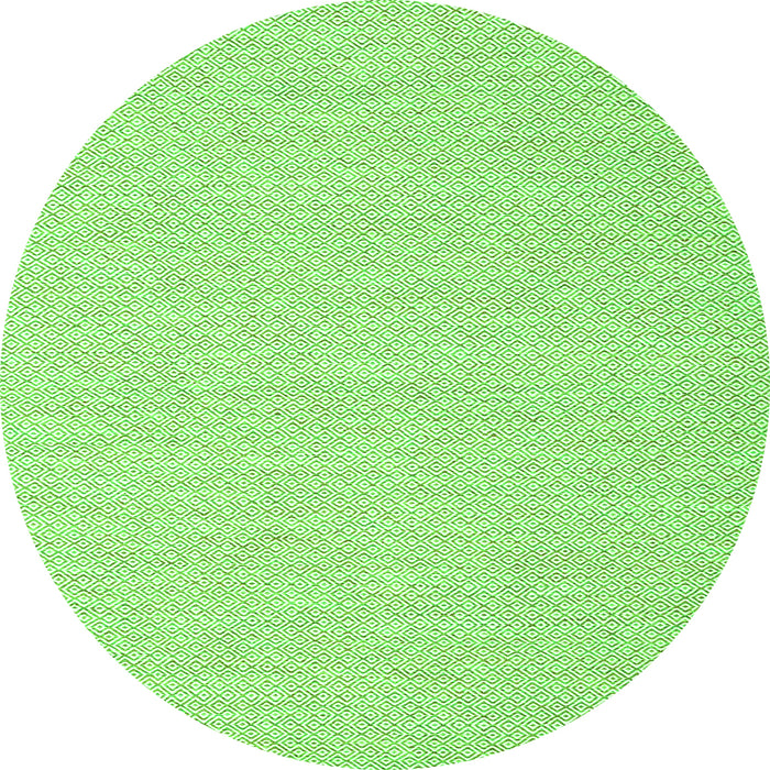 Square Solid Green Modern Rug, con2141grn