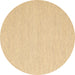 Round Solid Brown Modern Rug, con2141brn