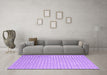 Machine Washable Abstract Purple Contemporary Area Rugs in a Living Room, wshcon2142pur