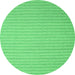 Machine Washable Abstract Green Contemporary Area Rugs, wshcon2142grn