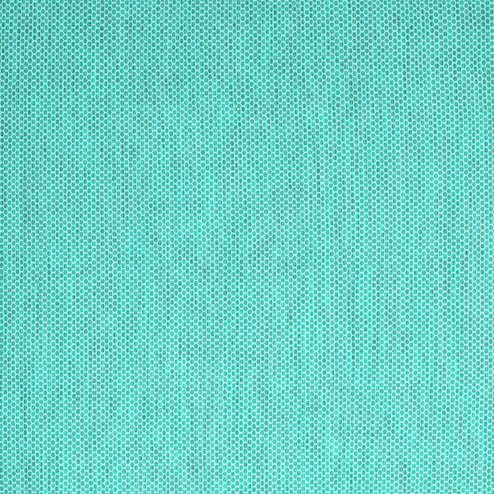 Square Abstract Turquoise Contemporary Rug, con2143turq