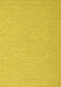 Abstract Yellow Contemporary Rug, con2143yw