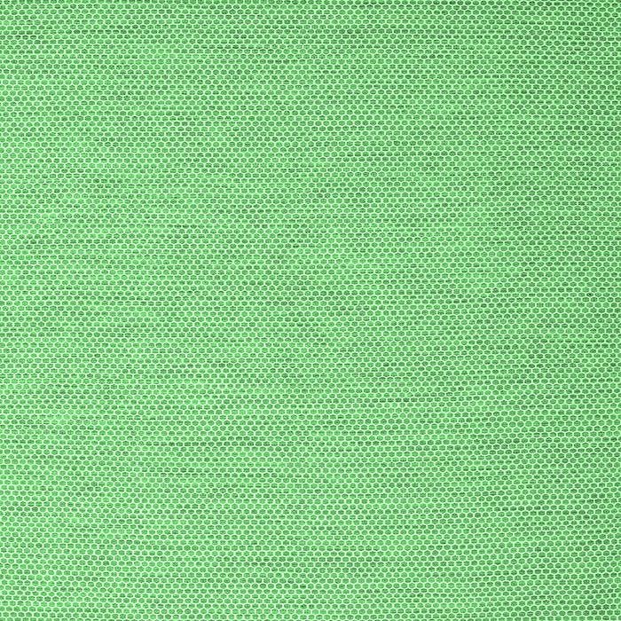 Square Abstract Emerald Green Contemporary Rug, con2143emgrn