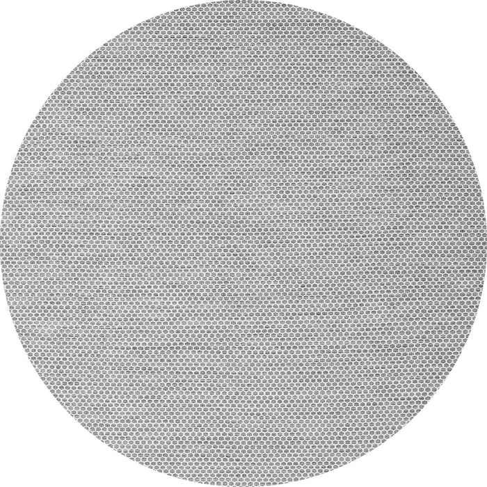 Square Abstract Gray Contemporary Rug, con2143gry