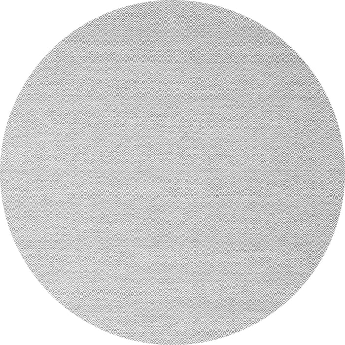 Machine Washable Solid Gray Modern Rug, wshcon2144gry