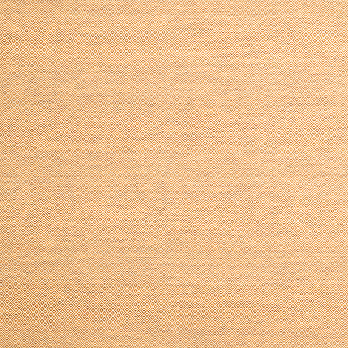 Round Machine Washable Solid Orange Modern Area Rugs, wshcon2144org