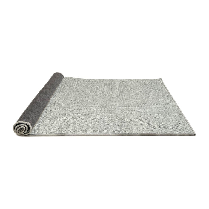 Thickness of Contemporary Dark Gray Modern Rug, con2145