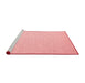 Contemporary Red Washable Rugs