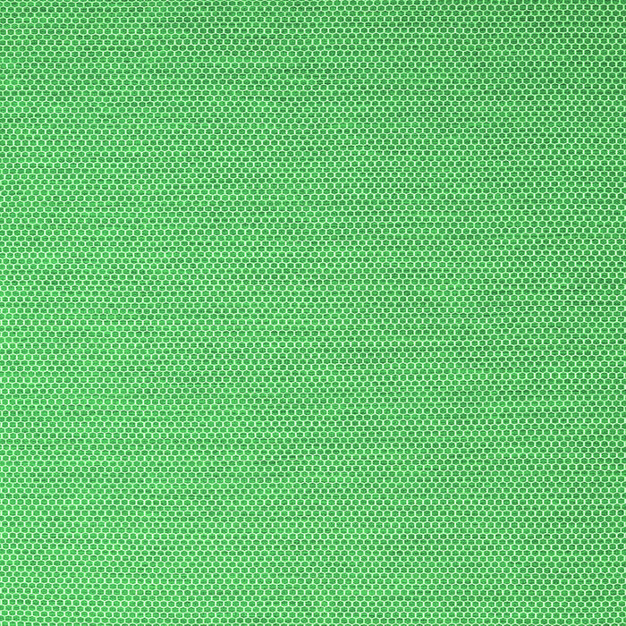 Serging Thickness of Abstract Green Contemporary Rug, con2146grn