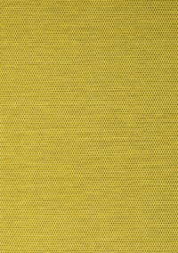 Abstract Yellow Contemporary Rug, con2146yw