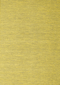 Abstract Yellow Contemporary Rug, con2147yw