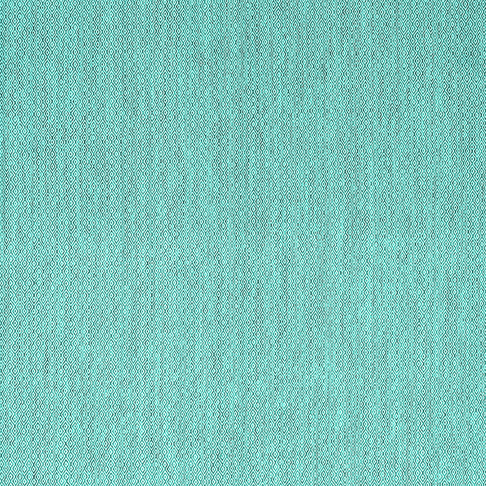 Square Machine Washable Abstract Turquoise Contemporary Area Rugs, wshcon2148turq