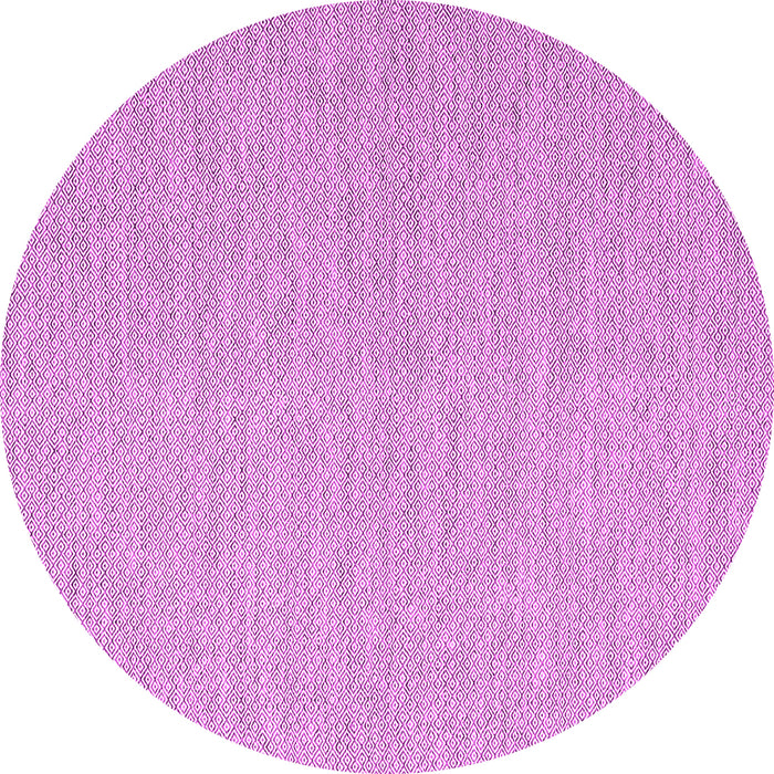 Round Machine Washable Abstract Pink Contemporary Rug, wshcon2148pnk