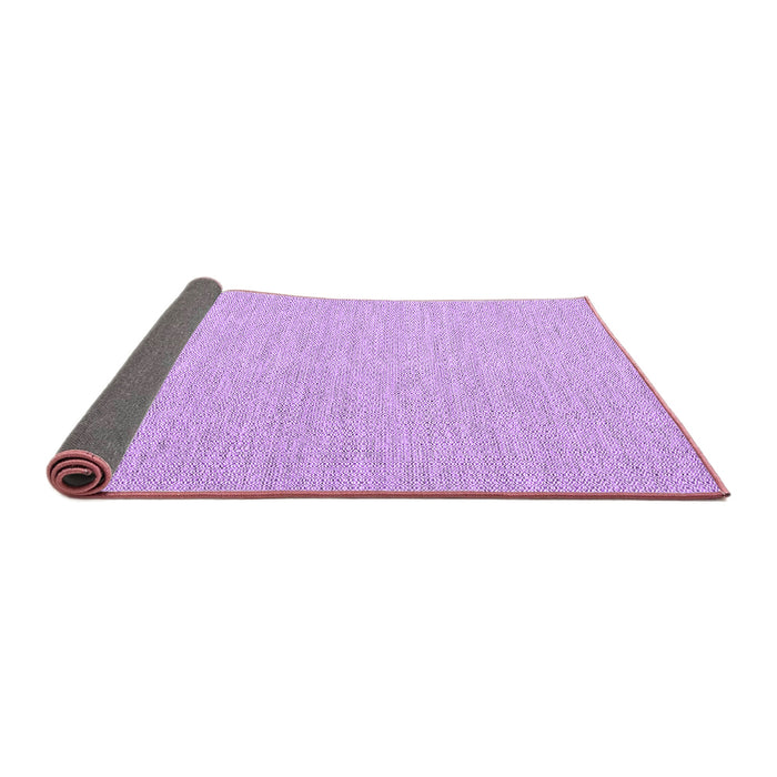 Sideview of Abstract Purple Contemporary Rug, con2148pur