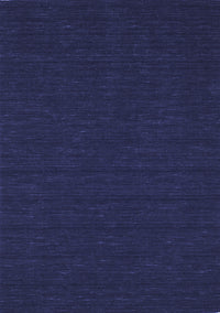 Abstract Blue Contemporary Rug, con214blu