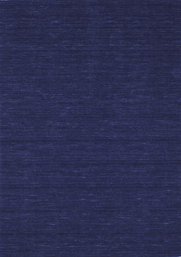 Abstract Blue Contemporary Rug, con214blu