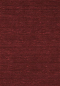 Abstract Red Contemporary Rug, con214red