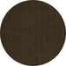 Round Machine Washable Abstract Brown Contemporary Rug, wshcon214brn