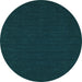 Round Machine Washable Abstract Light Blue Contemporary Rug, wshcon214lblu