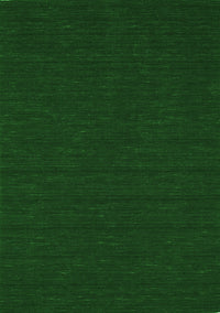 Abstract Green Contemporary Rug, con214grn