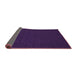 Sideview of Abstract Purple Contemporary Rug, con214pur